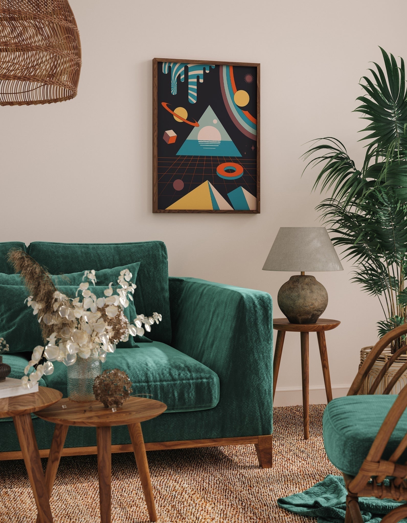 Abstract Polyverse-psoter-wall_art-decor-The Poster Square